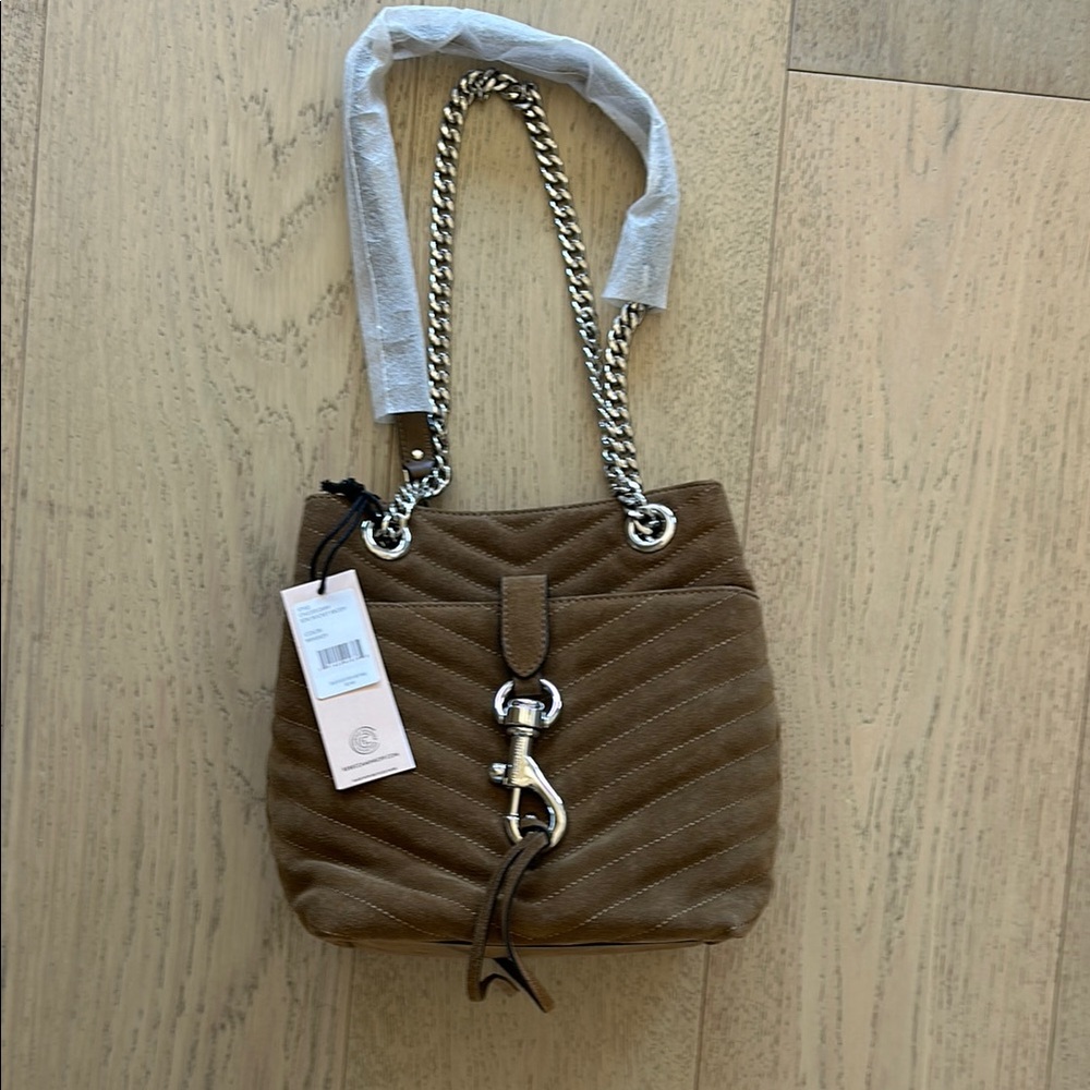 Rebecca Minkoff Brown Quilted Shoulder Bag